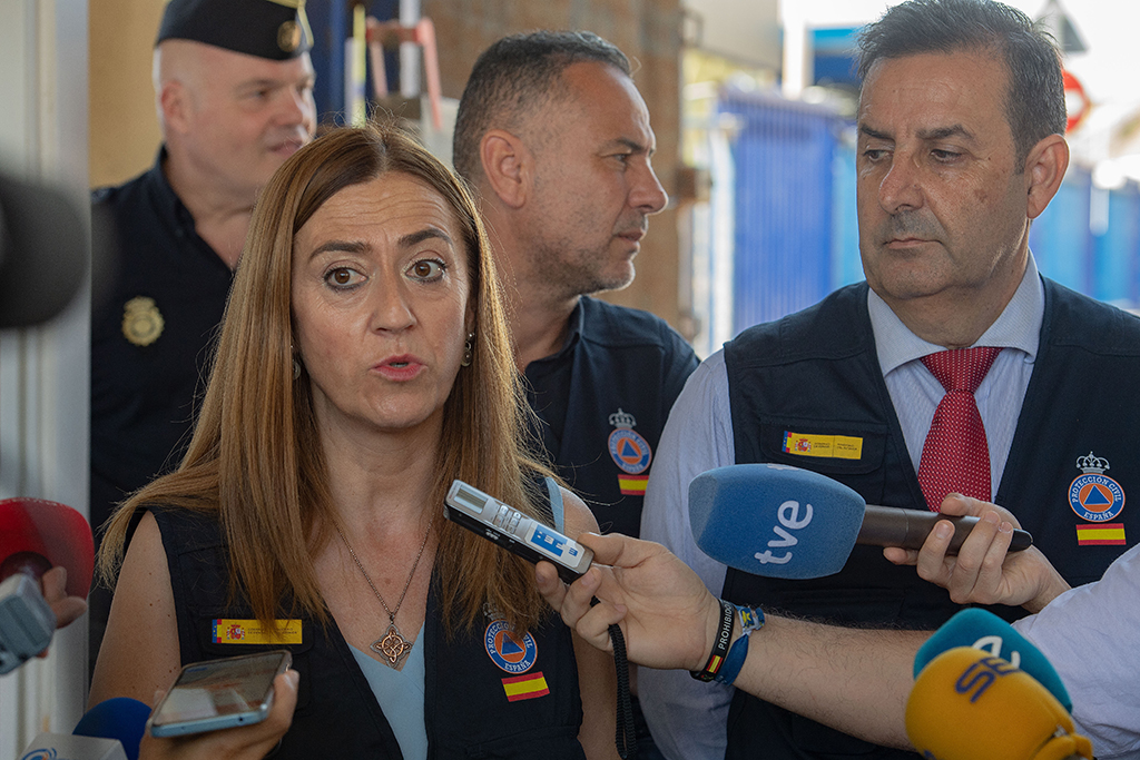 La directora general de Protección Civil ha visitado hoy Ceuta para presentar la OPE 2024/Antonio Sempere
