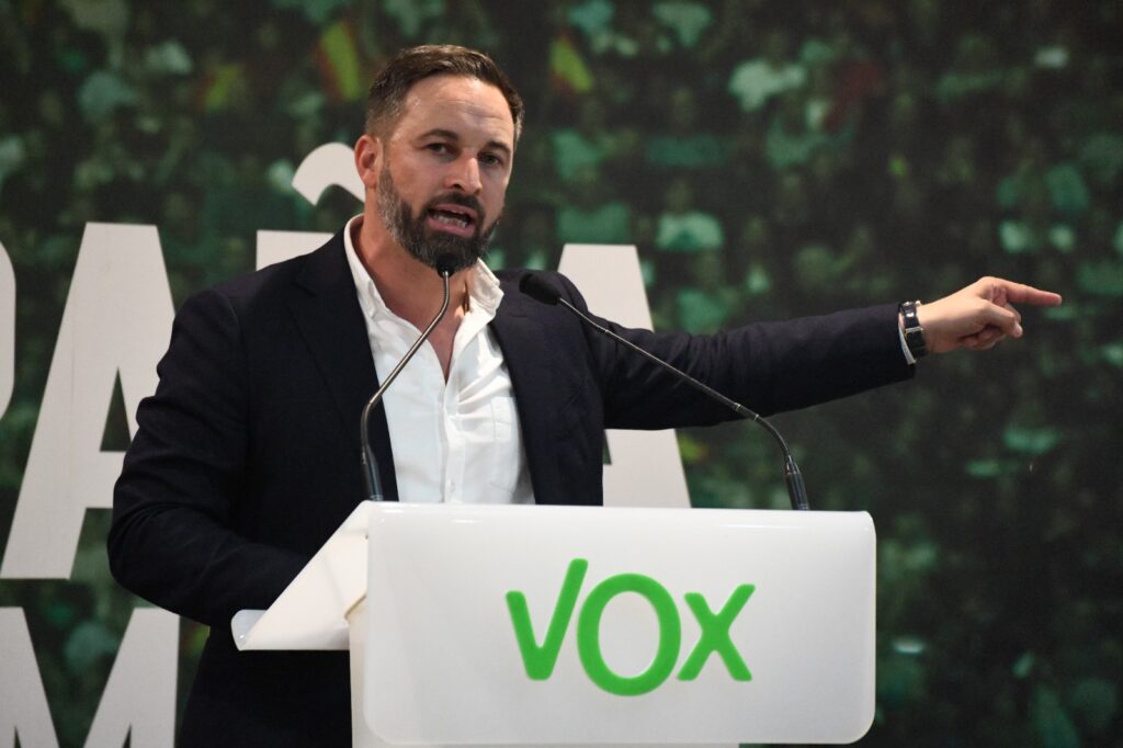 Santiago Abascal presidente de VOX España/Antonio Sempere